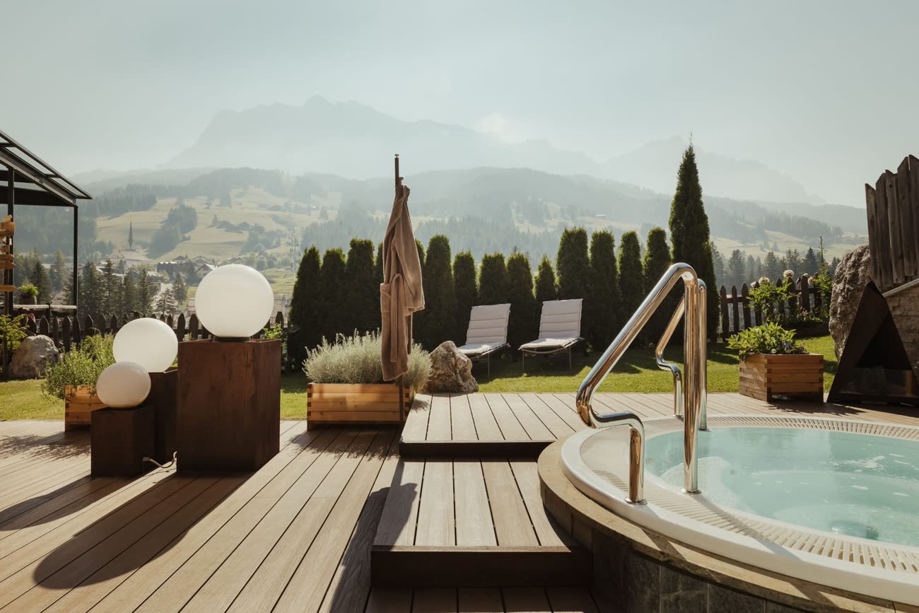 La piscina panoramica