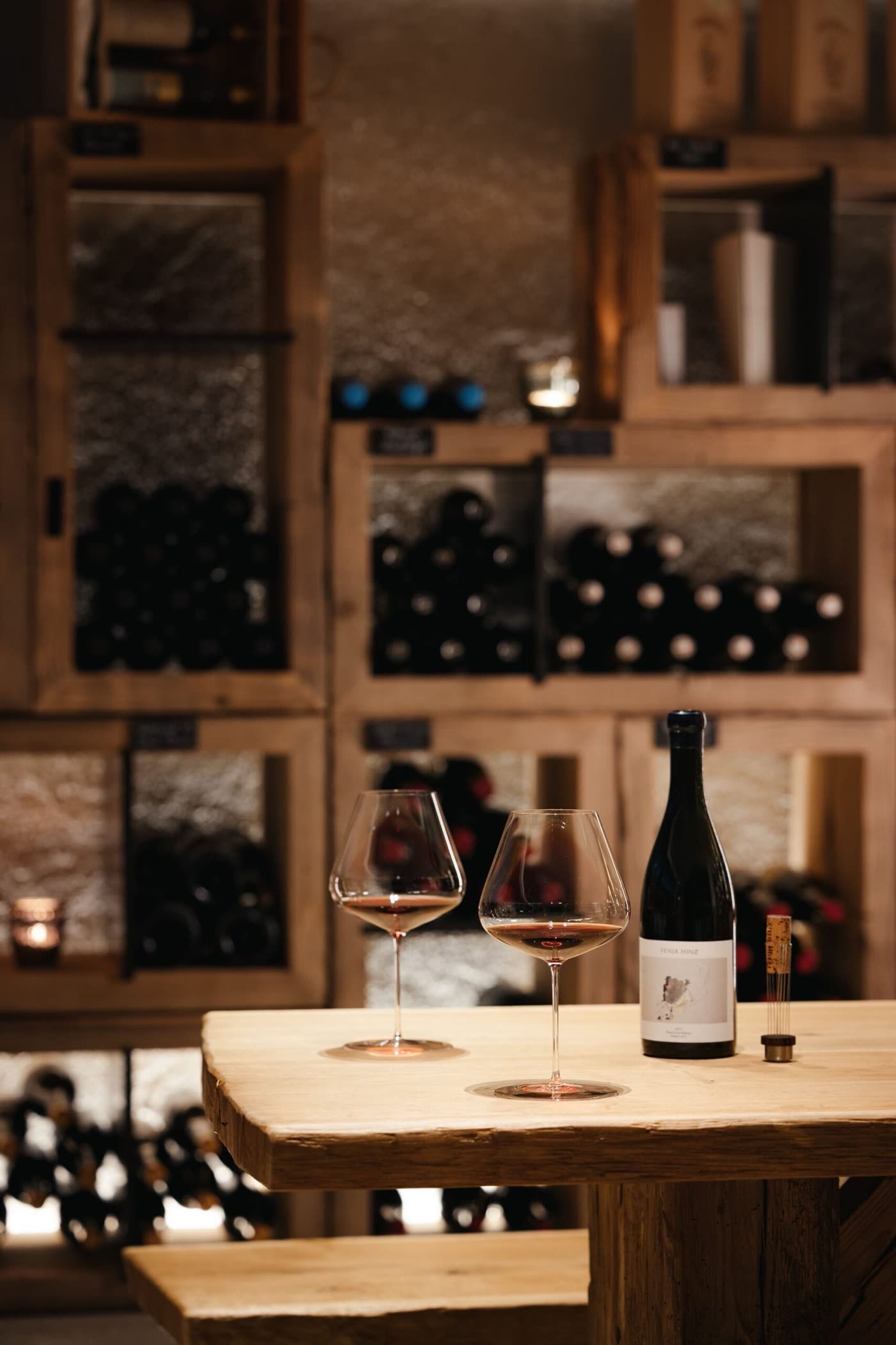 Nella cantina dei vini